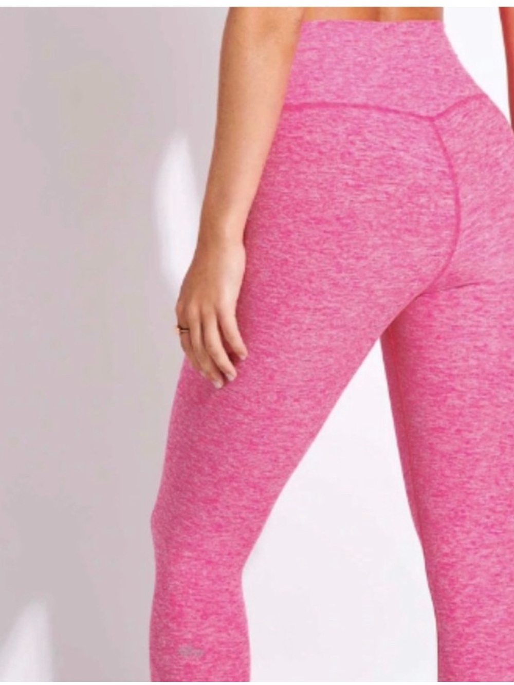 Alo Yoga Heathered Pink Leggings
